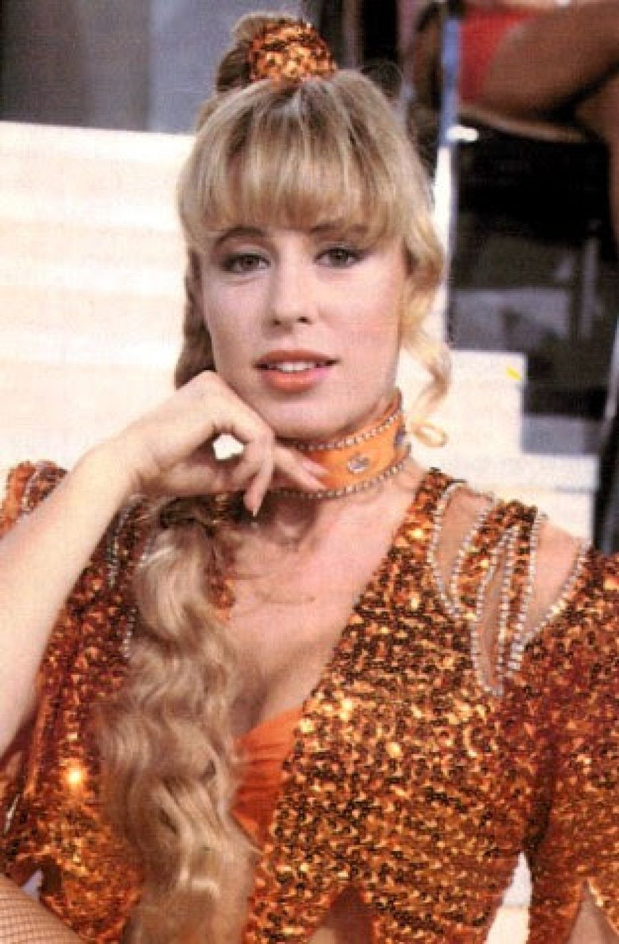 Miriam Díaz Aroca en el 'Un, dos, tres...'