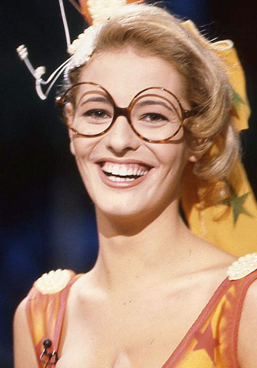 Miriam Díaz Aroca en el 'Un, dos, tres...'