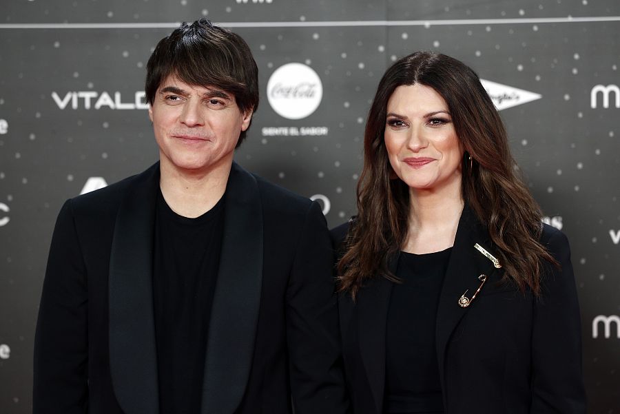 Laura Pausini y Paolo Carta