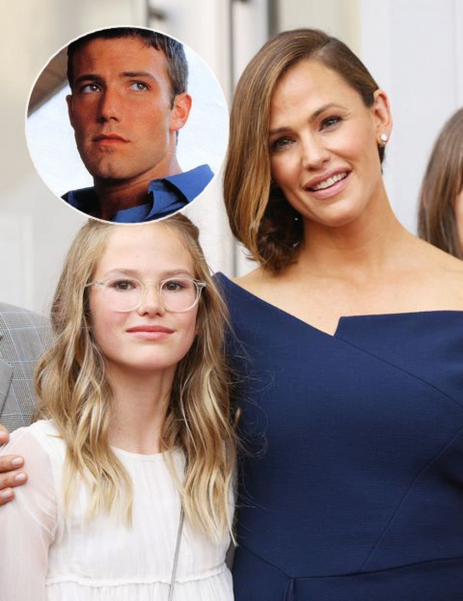 Jennifer Garner, Ben Affleck y su hija Violet