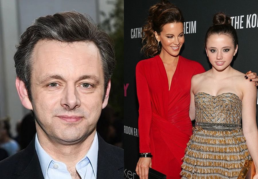 Michael Sheen, Kate Beckinsale y su hija Lily Mo