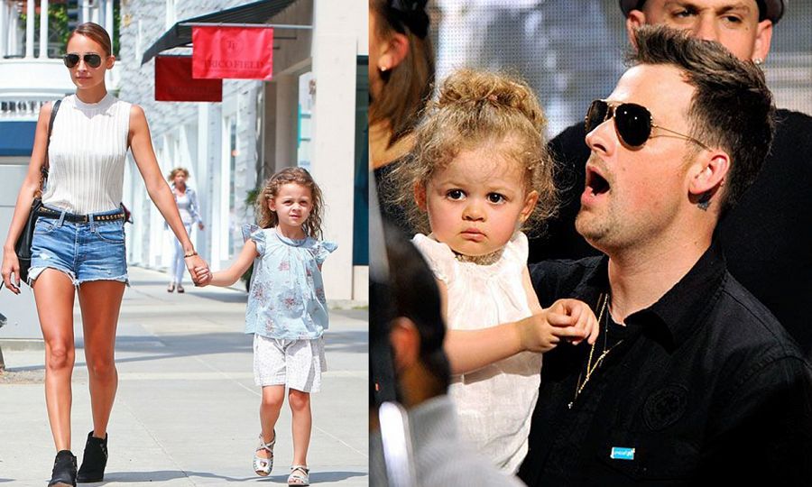 Nicole Richie, Joel Madden y Harlow Madden