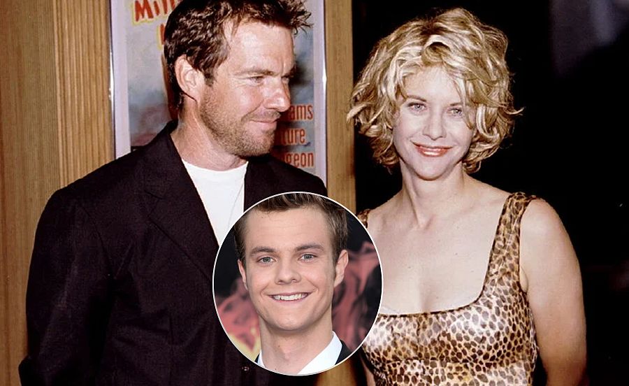 Dennis Quaid, Meg Ryan y su hijo Jack