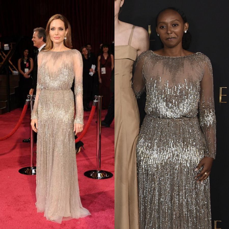 Angelina Jolie y su hija Zahara