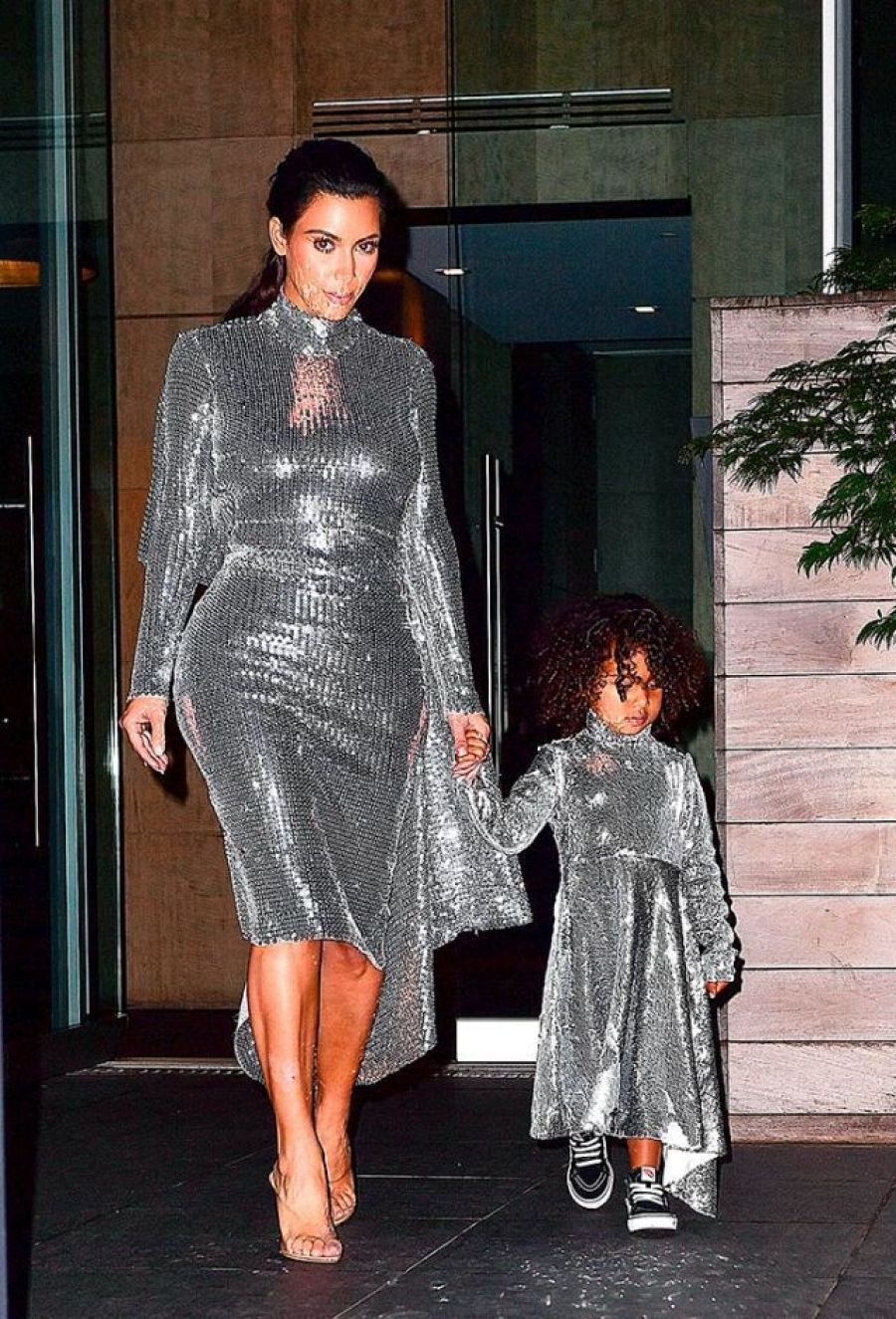 Kim Kardashia y North West