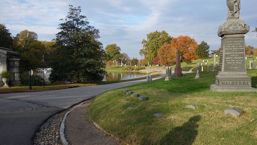 Cementerio de Green Wood, en Nueva York.