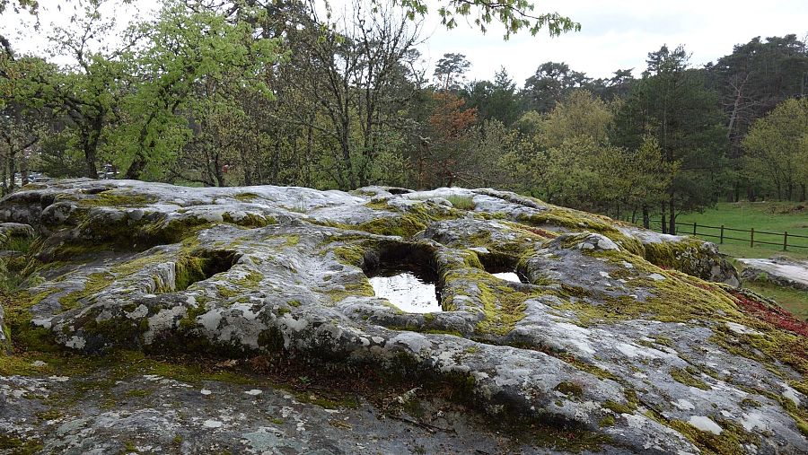 Necrópolis de Revenga, en la provincia de Burgos.