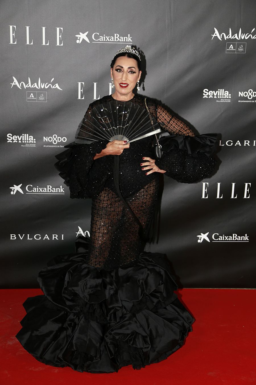 Rossy de Palma en la entrega de premios Elle Style Awards 2021