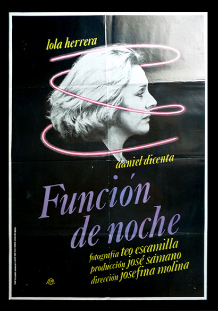 Cartel 'Función de noche' (1981)