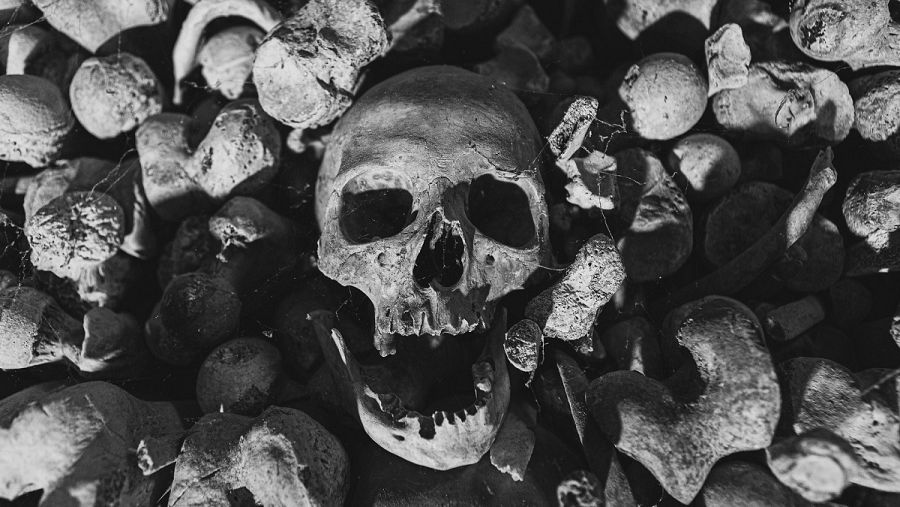 Wamba, el osario de las calaveras