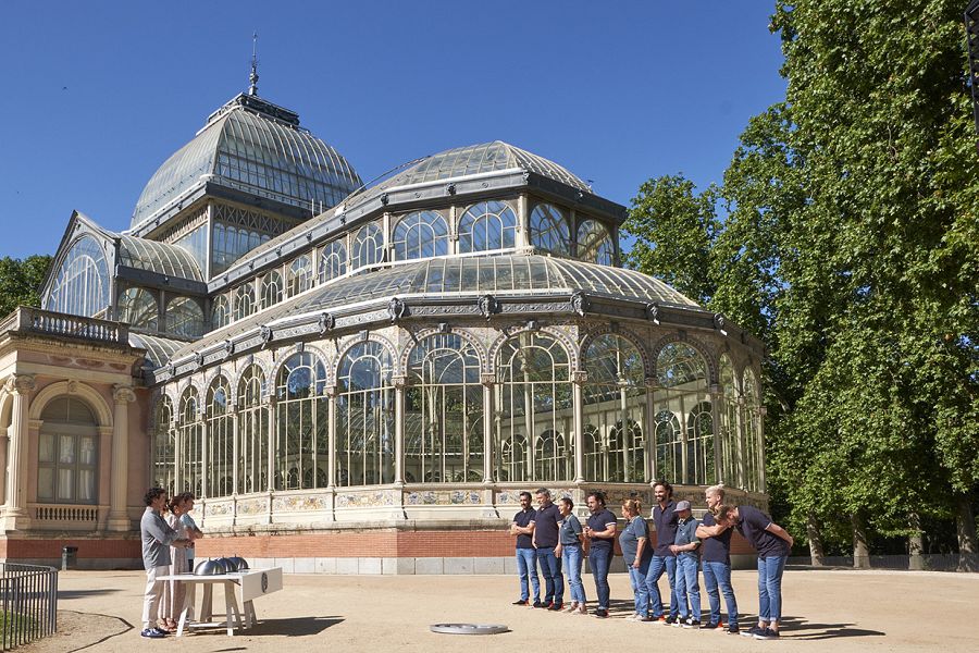 En el parque del Buen Retiro