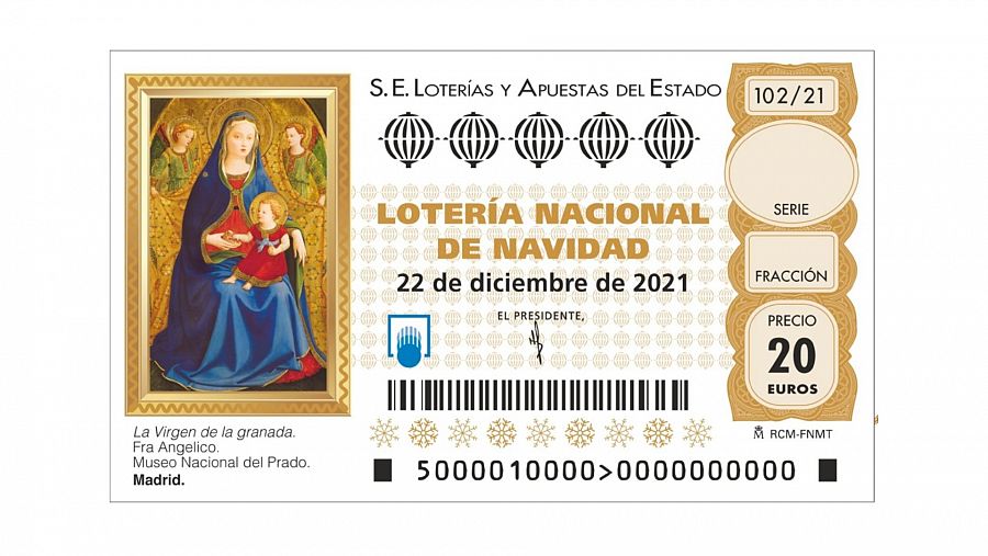  Lotería de Navidad 2021 | Décimo 