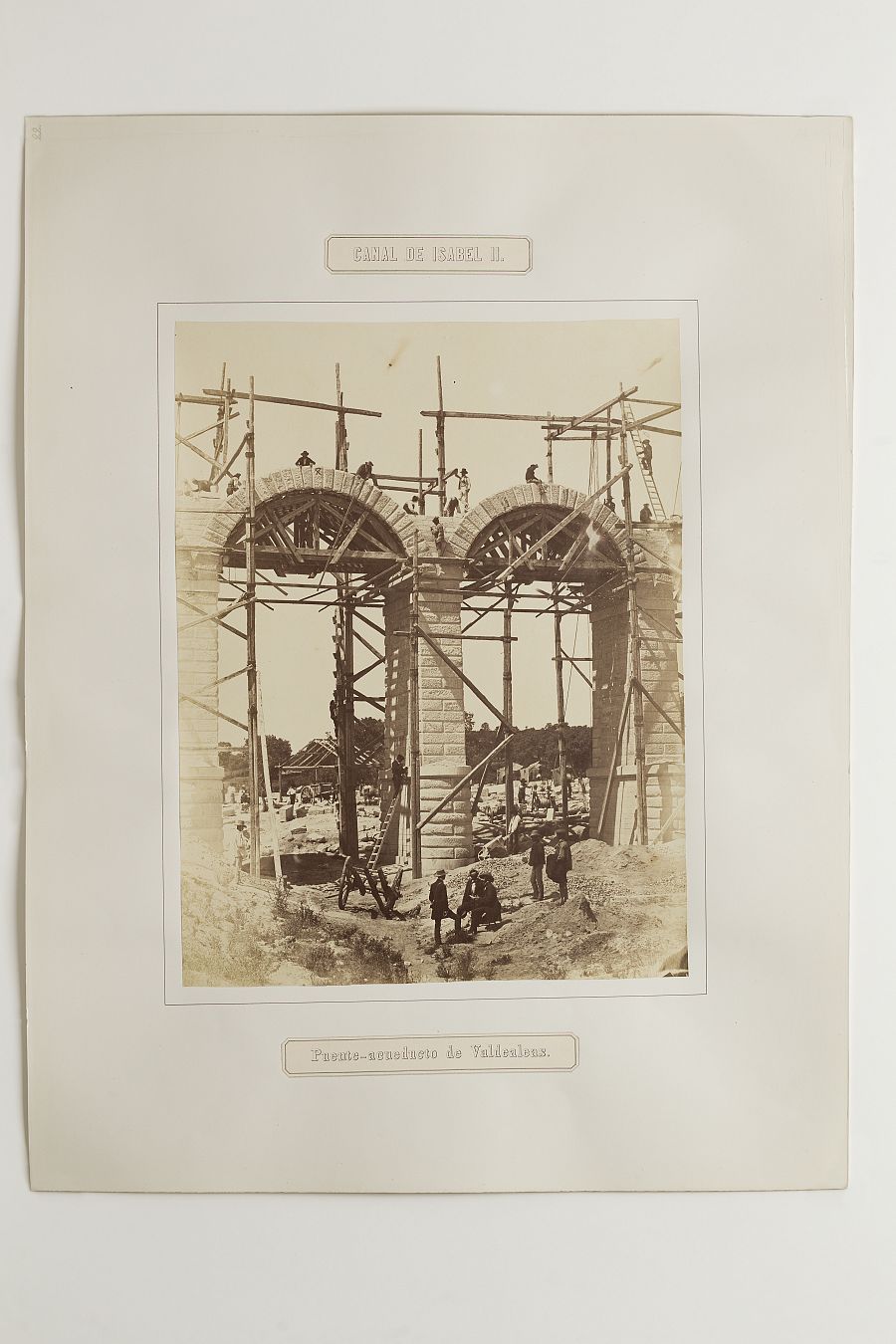 Puente acueducto de Valdealeas (1858). Charles Clifford.