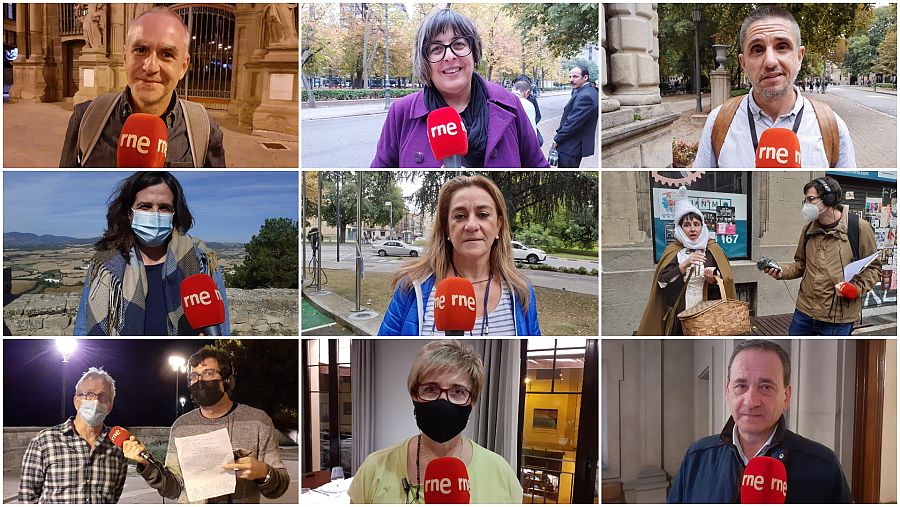 Algunas voces del programa de radio