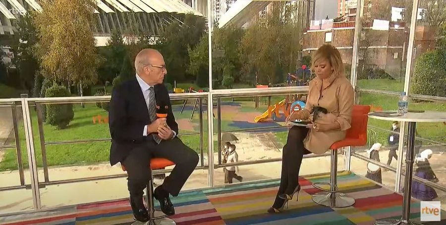 Luis Fernández-Vega Sanz y María Eizaguirre