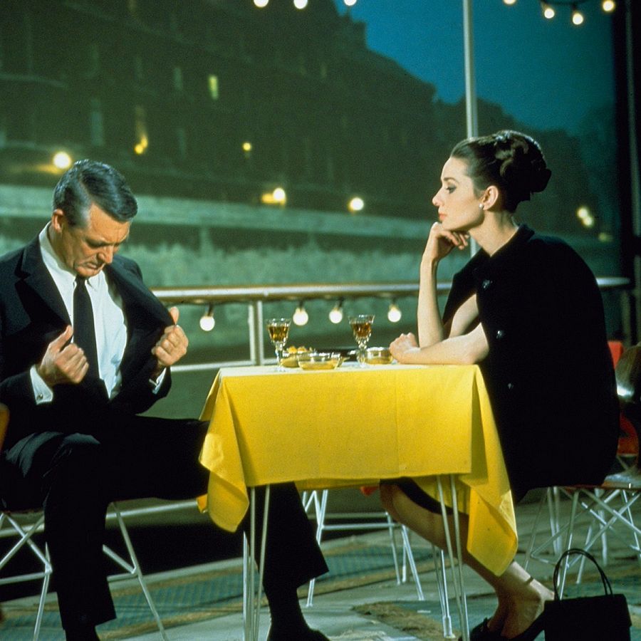Cary Grant y Audrey Hepburn en 'Charada' (Stanley Donen, 1963)