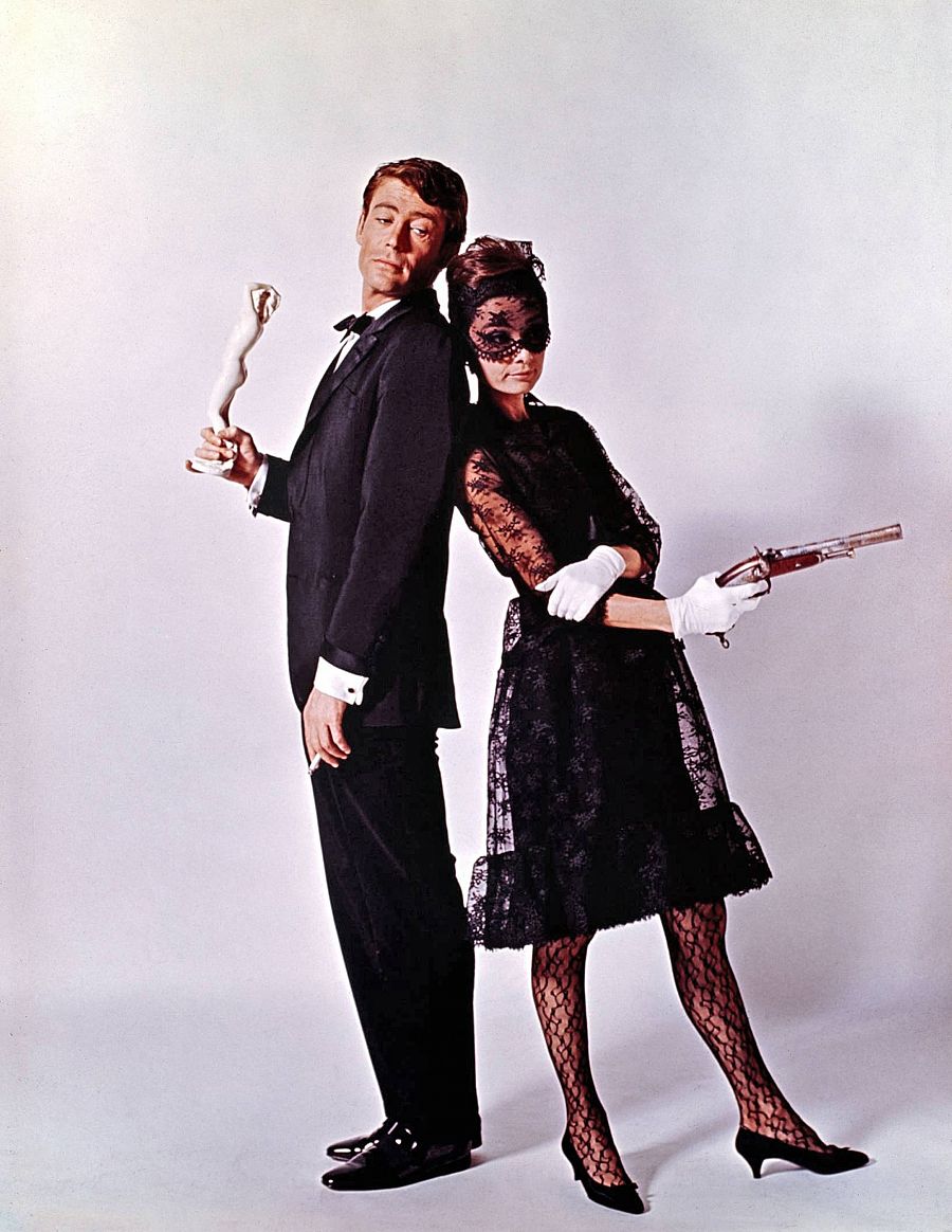 Audrey Hepburn y Peter O'Toole en 'Cómo robar un millón y...' (1966)