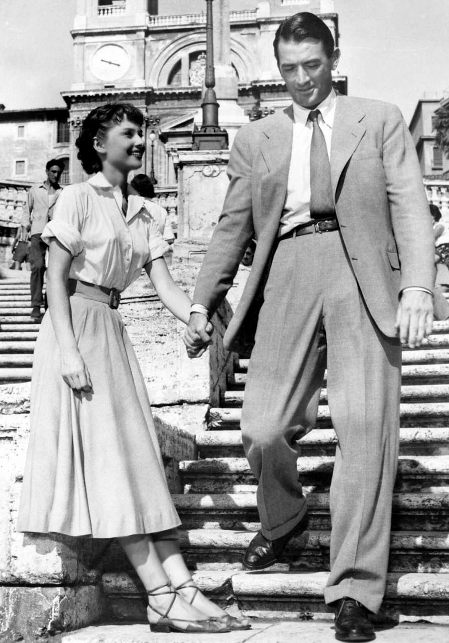 Audrey Hepburn en 'Vacaciones en Roma' (1953)