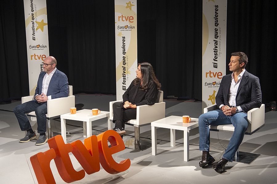 Dave Goodman, Carla Bugalho y Nicola Caligiore