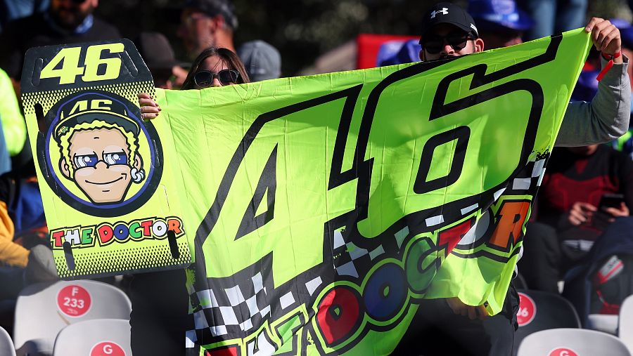 Valentino Rossi se despide de las motos en el circuito de Cheste