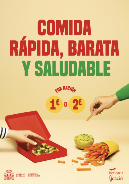 Portada del recetario del Ministerio de Consumo