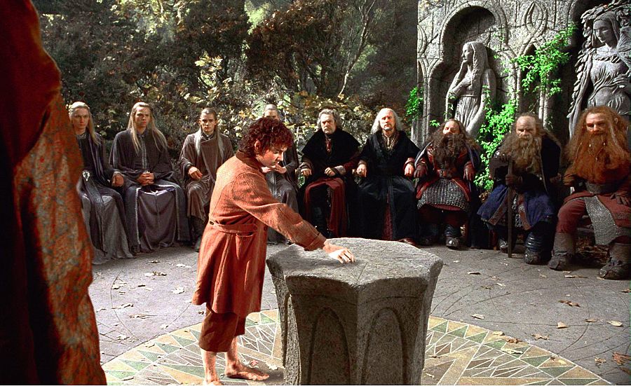 Grabación de El señor de los anillos