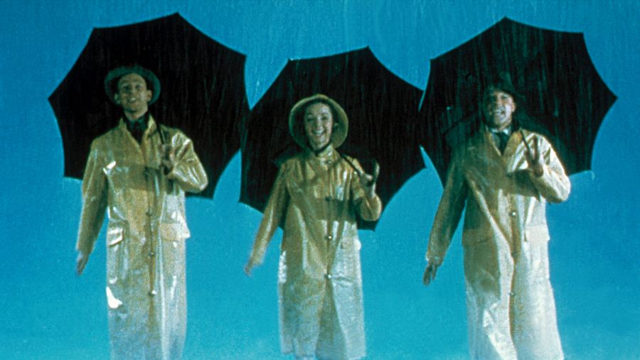 'Cantando bajo la lluvia' (Singing in the rain, 1952)