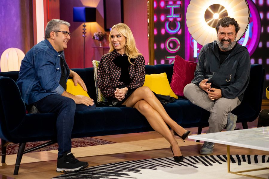 Florentino Fernández, Patricia Conde y Paco Tous