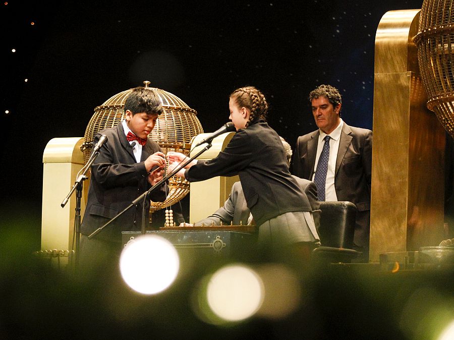 San Ildelfonso en el Sorteo de la Lotería de Navidad