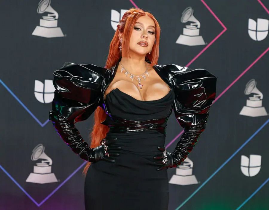  Christina Aguilera en los Latin Grammy