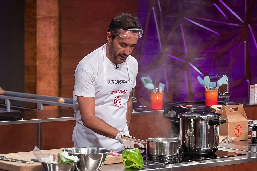 Juanma Castaño en la primera prueba