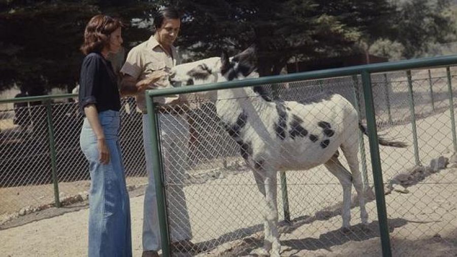 Christina Onassis y el marqués de Griñón