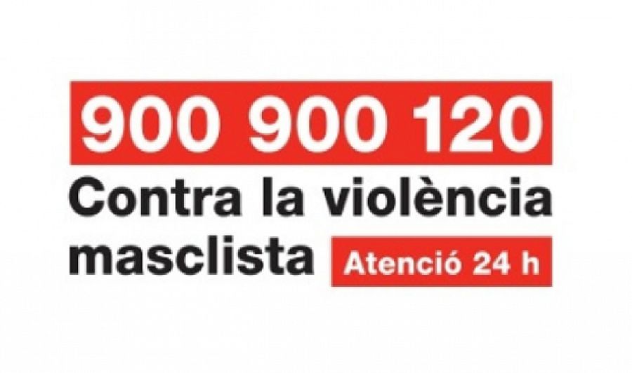 Telèfon gratuït contra la violència masclista