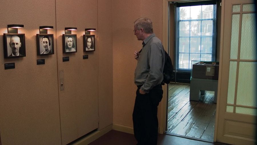 Interior de la Casa de Ana Frank