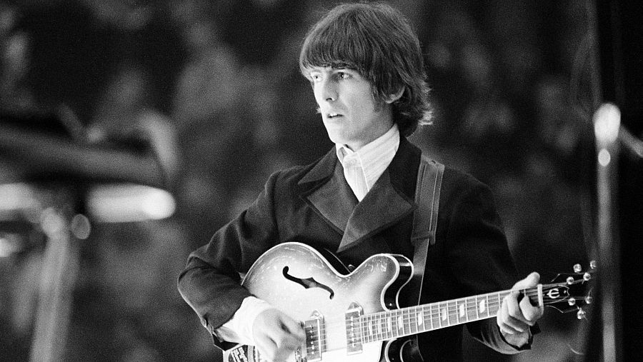 George Harrison, durante su etapa como miembro de The Beatles.