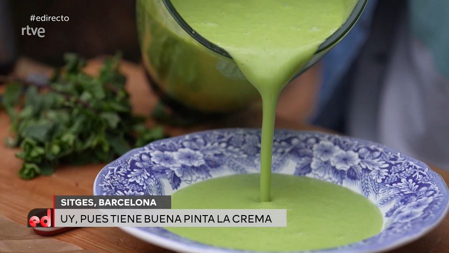 Crema de guisantes | Gipsy Chef en España Directo