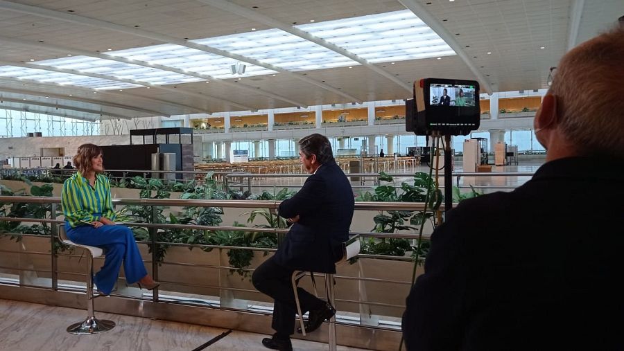 El equipo de 'Parlamento' entrevista al diputado José Ignacio Echániz