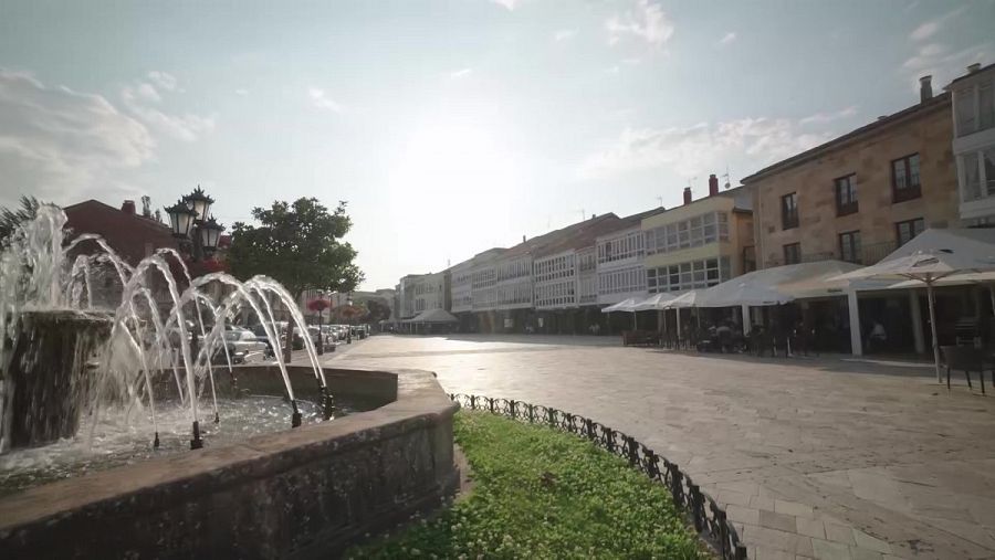 Plaza Mayor de Aguilar de Campoo