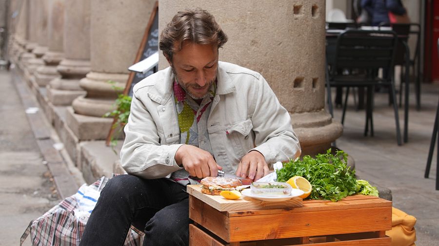 Gipsy Chef prepara el bocadillo del futuro