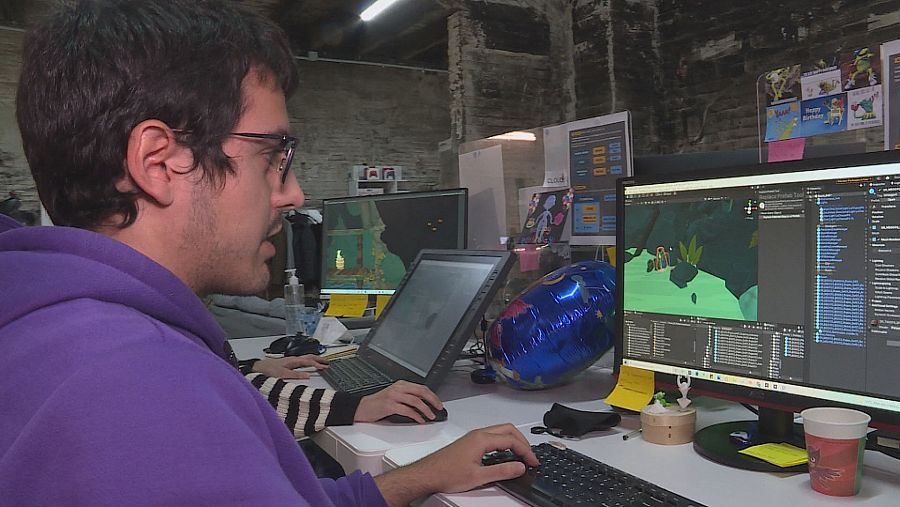 En 'Petoons studio' desarrollan videojuegos y emplean a más de 45 personas con una edad media de 25 años