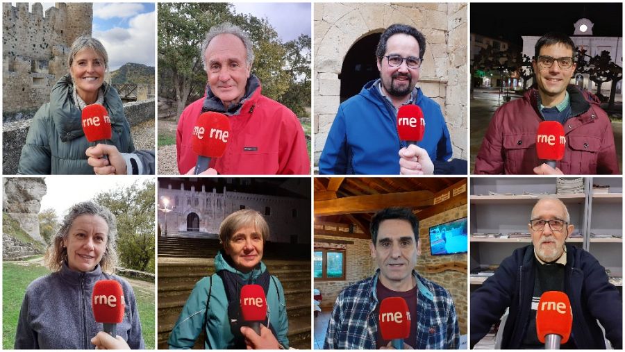Edurne García (Frías), Leandro Valle (Quintana de Valdivielso), Juan Miguel Gutiérrez (Rioseco), Íñigo Alonso (Villarcayo), Clara López (Ojo Guareña), Berta Tricio (Oña), José Antonio Rodríguez (Villabascones de Sotoscueva), Rodolfo Gutiérrez-Solana