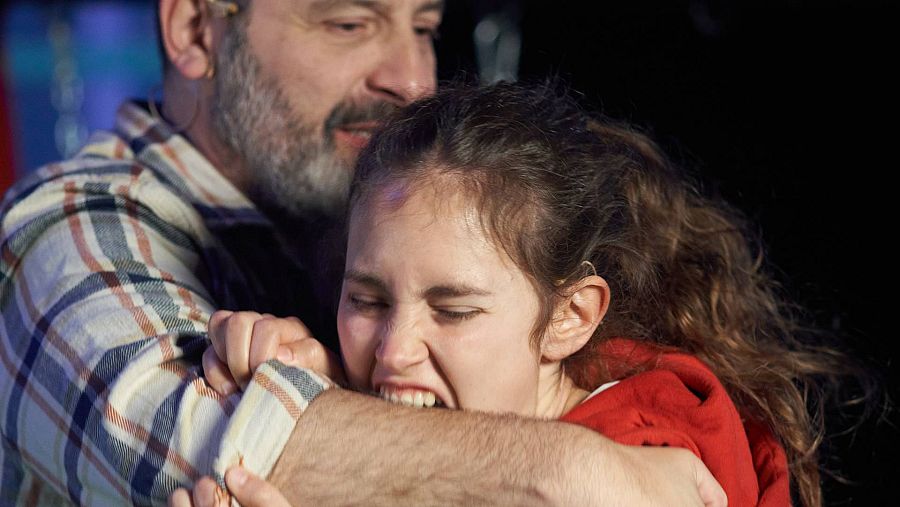 Elena Terrats i Josep Julien en un moment de 'Sandra'