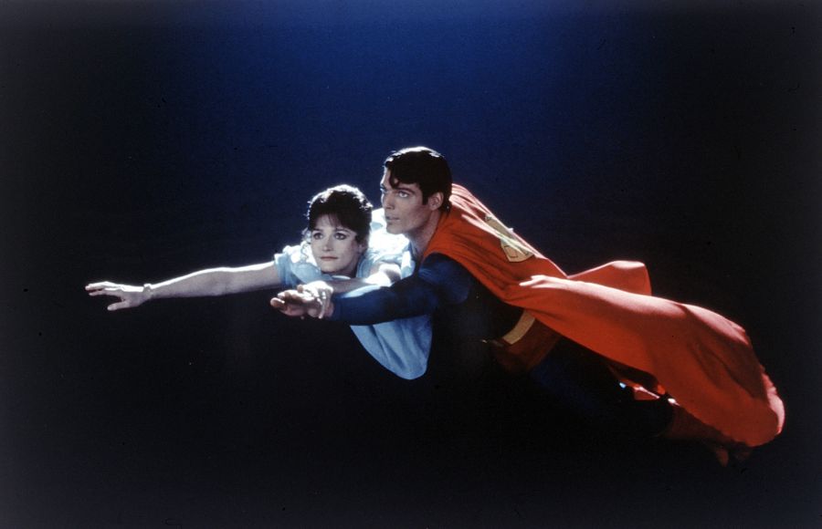 Margot Kidder y Christopher Reeve en 'Superman' (1978)