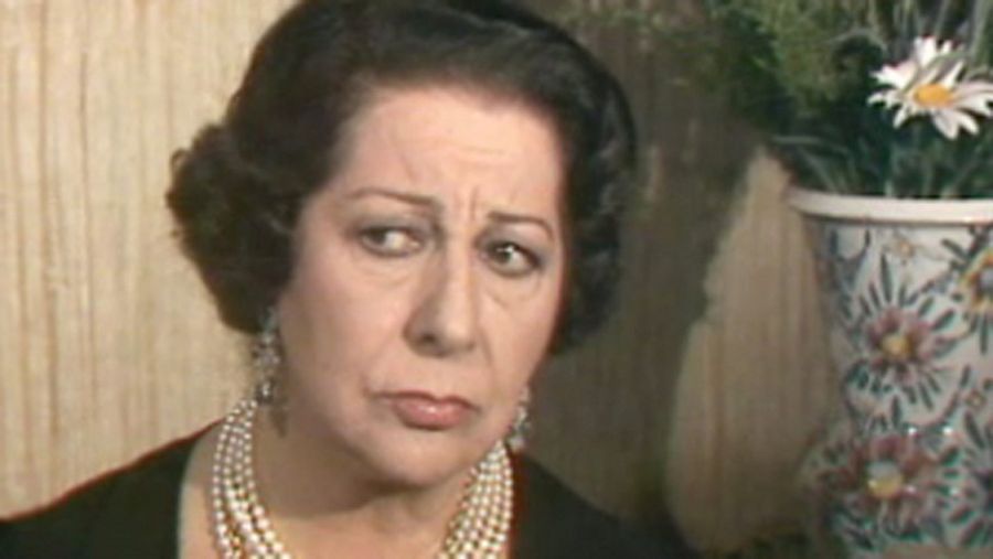 Concha Piquer entrevistada en TVE