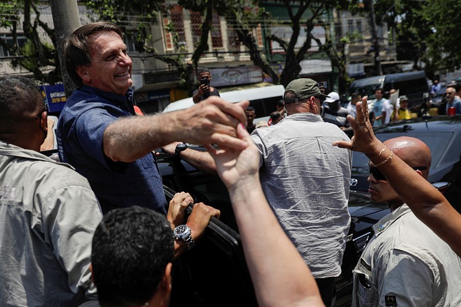 El presidente brasileño Jair Bolsonaro