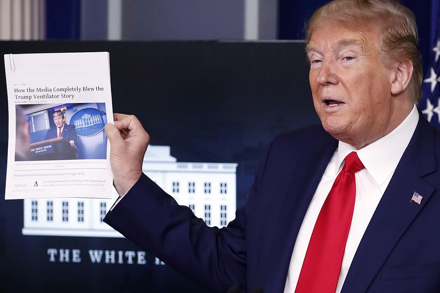 El expresidente de EEUU, Donald Trump