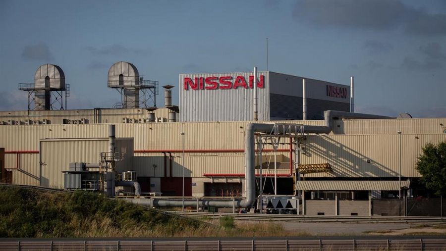 Planta de Nissan a la Zona Franca de Barcelona