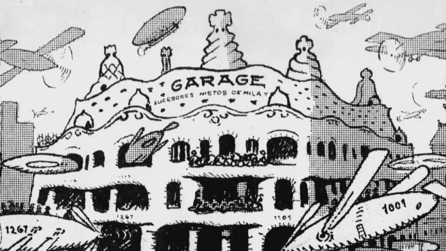 Caricaturas sobre La Pedrera