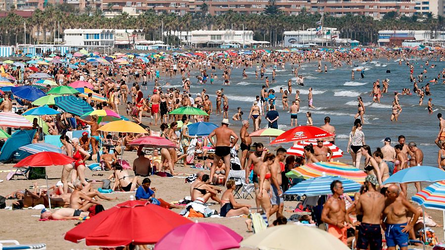 Playa de la Malvarrosa de Valencia