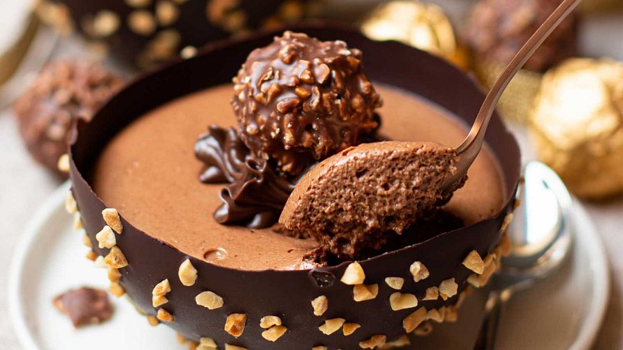 Mousse ferrero de petit fit